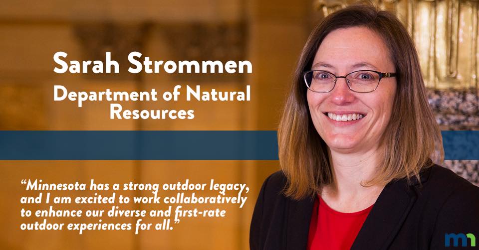 Show #336: New DNR Commissioner Sarah Strommen. Plus Lake of the Woods and Devils Lake updates.