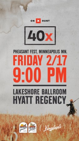 onX donates to Pheasants Forever with 40X