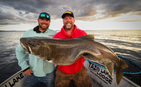 Filming a national tv show at Tazin Lake Lodge