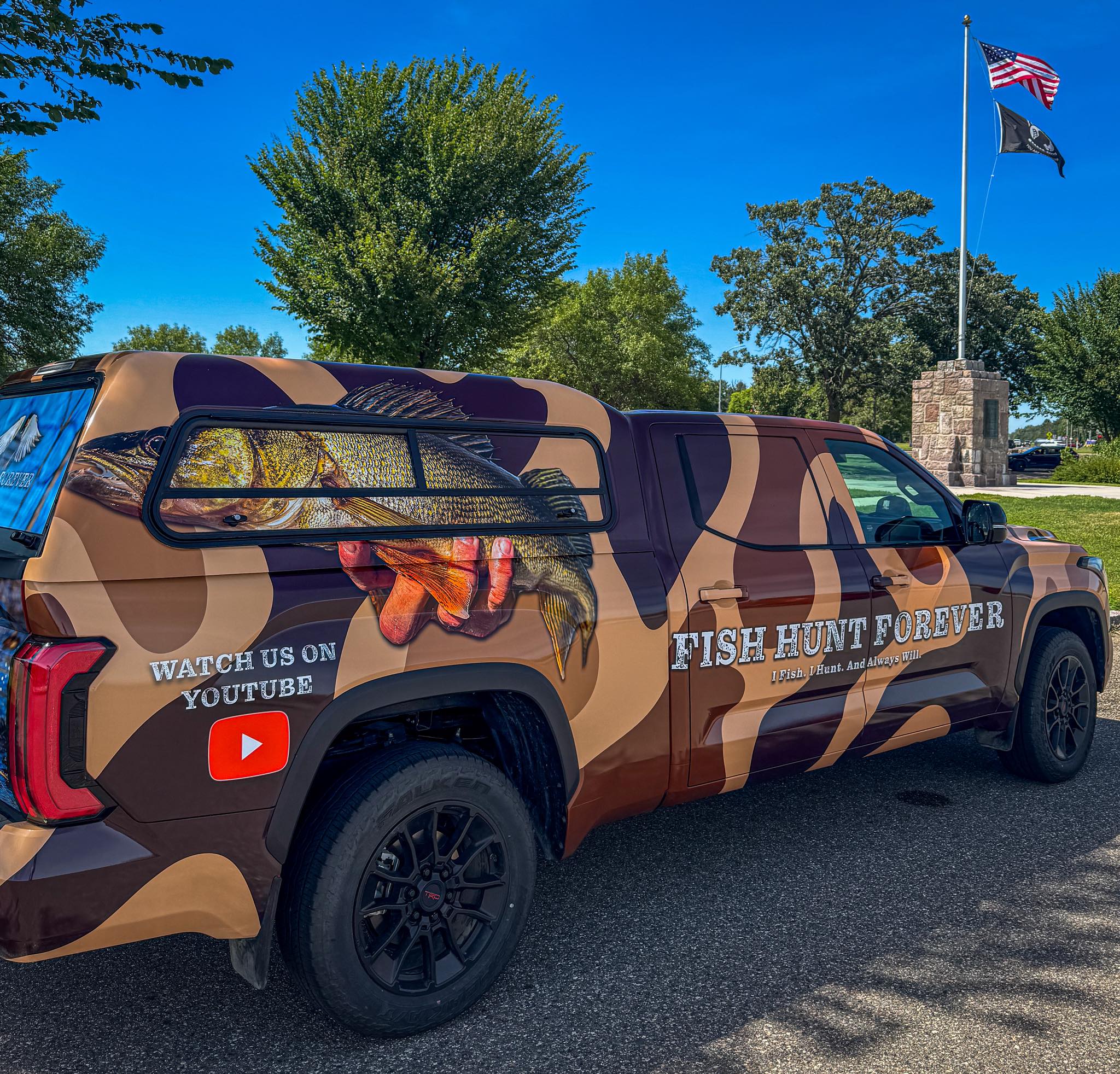 The Fundra 2.0 truck wrap is here! Did we get the design right?