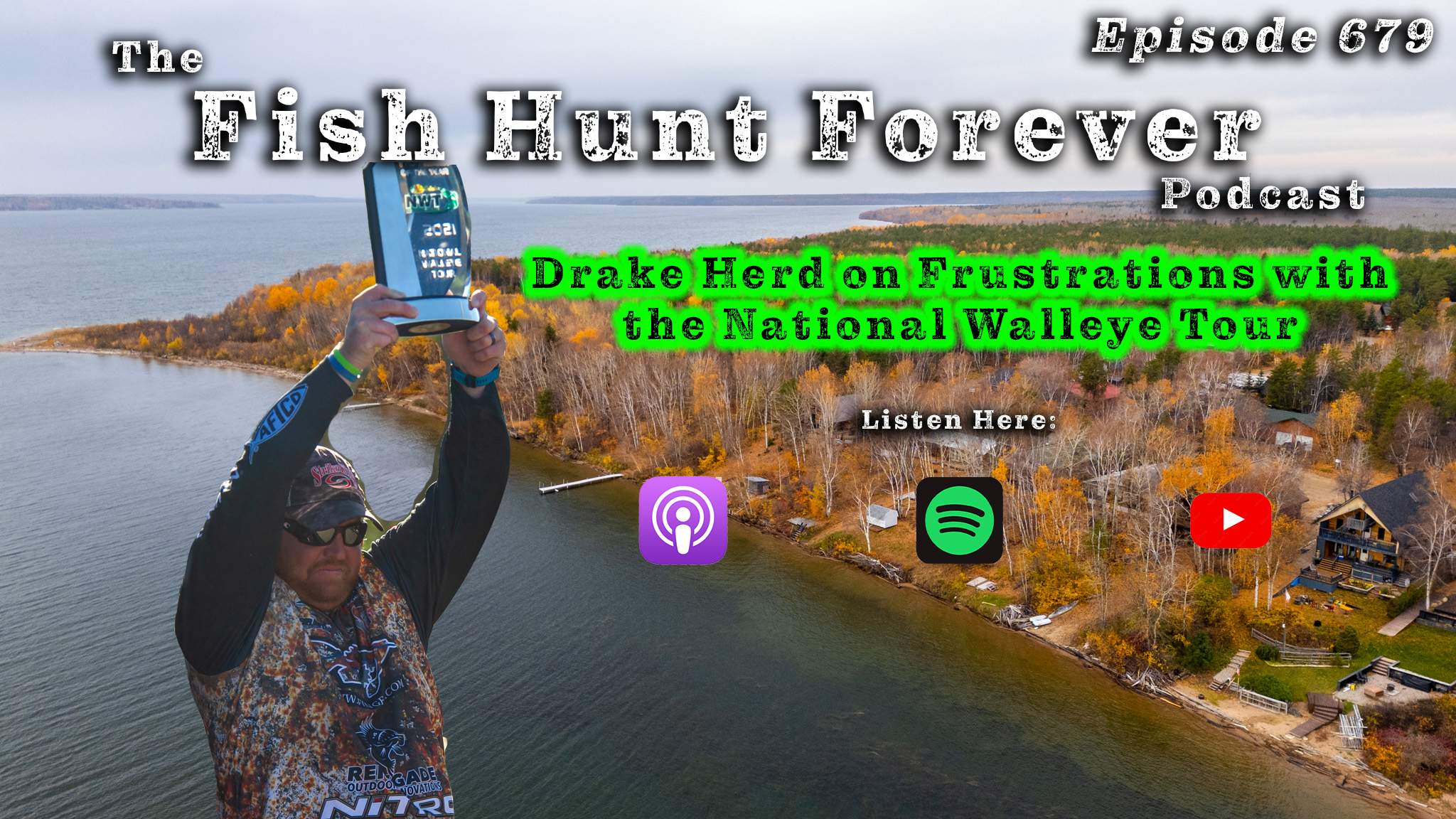 Week 679: Drake Herd on Frustrations with the National Walleye Tour