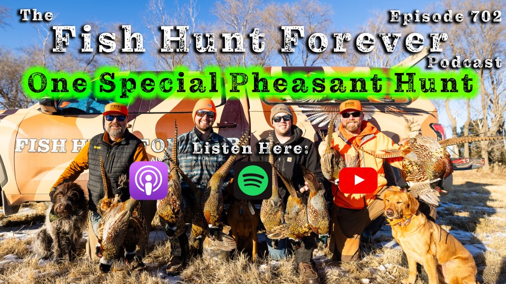 Week 702: One Special Pheasant Hunt - Fish Hunt Forever